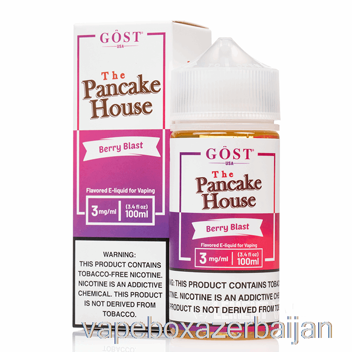 Vape Smoke Berry Blast - The Pancake House - GOST Vapor - 100mL 0mg